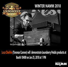 AD Luca Chiellini  Lounsberry NAMM  2018